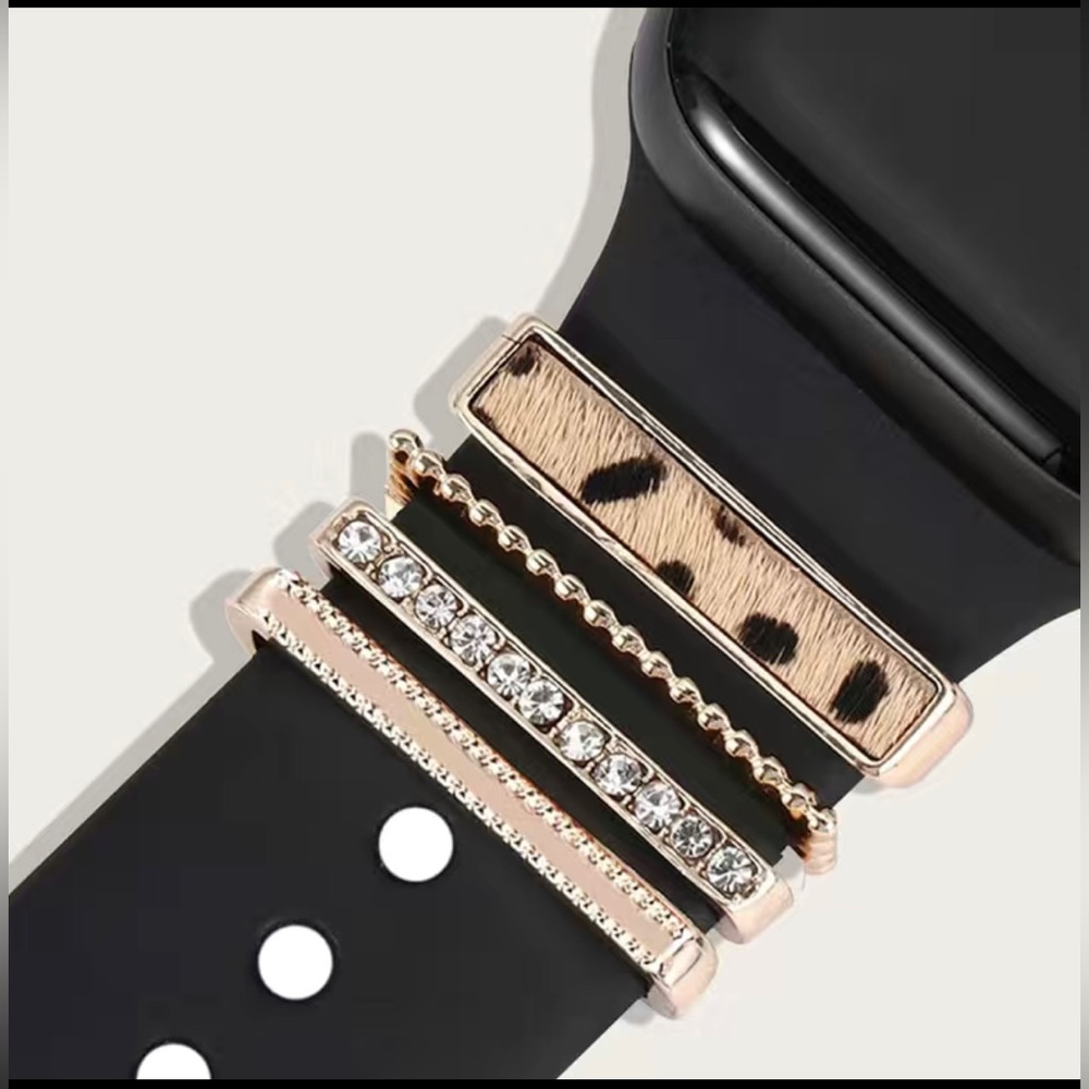 Apple Watch band jewelry